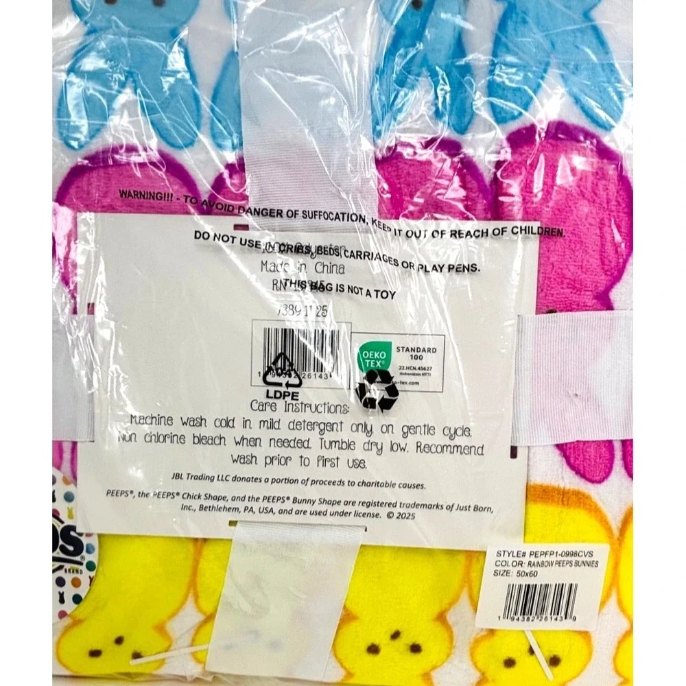 Peeps easter rainbow